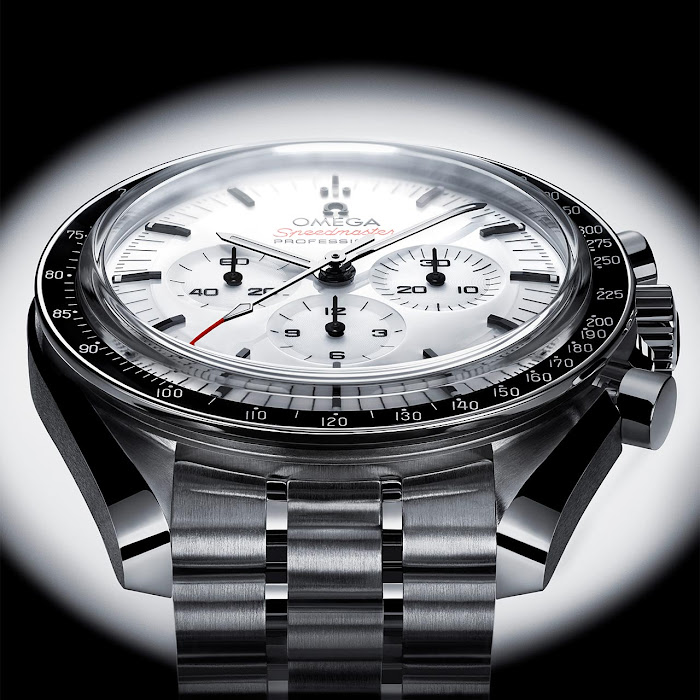 Omega Speedmaster Moonwatch White Replicas Relojes