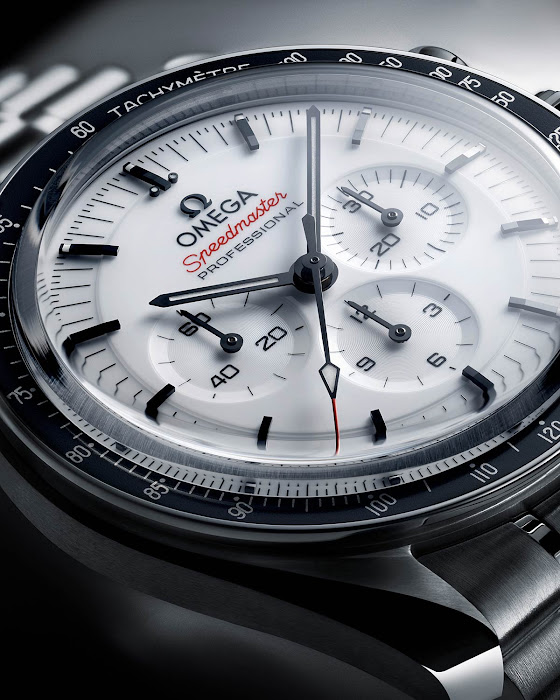 Omega Speedmaster Moonwatch White Replicas Relojes